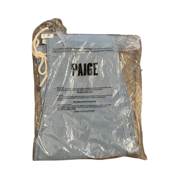 NWT Paige Men’s Fraser Pants Vintage Blue Vista - Picture 2 of 4